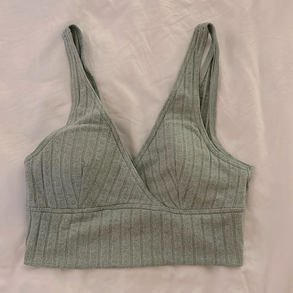 Gilly Hicks sage green bralette, size medium